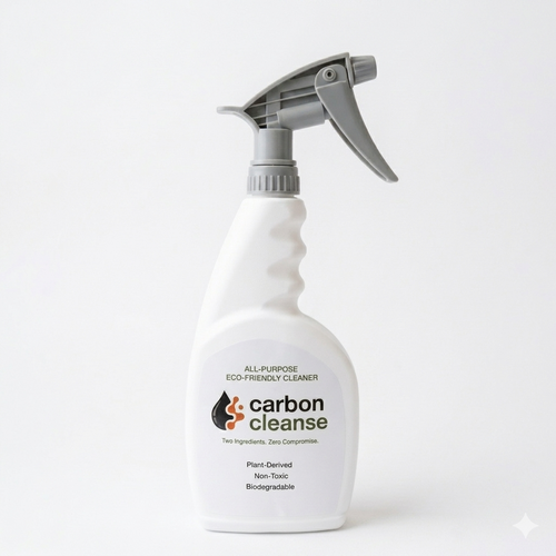 Carbon Cleanse 23oz spray bottle front label